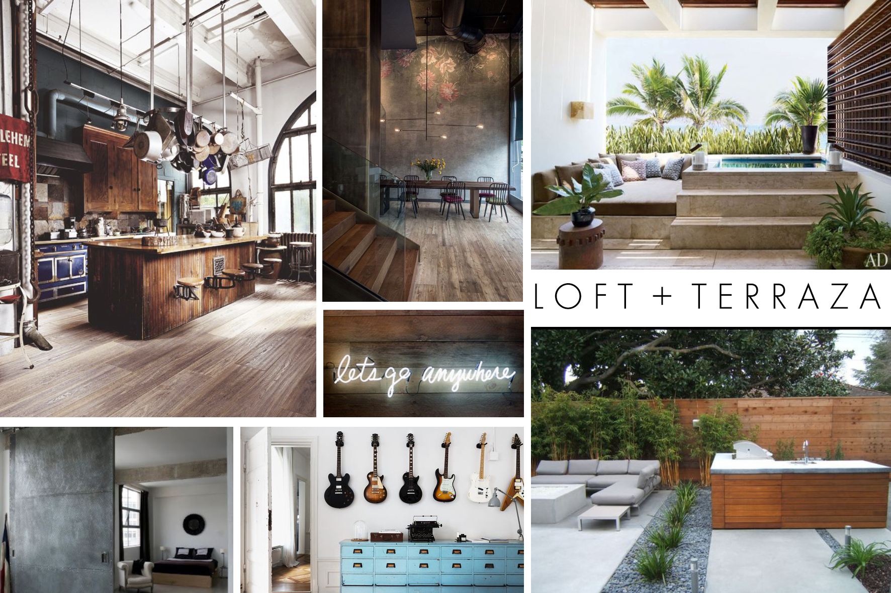 Moodboard Loft monteprincipe