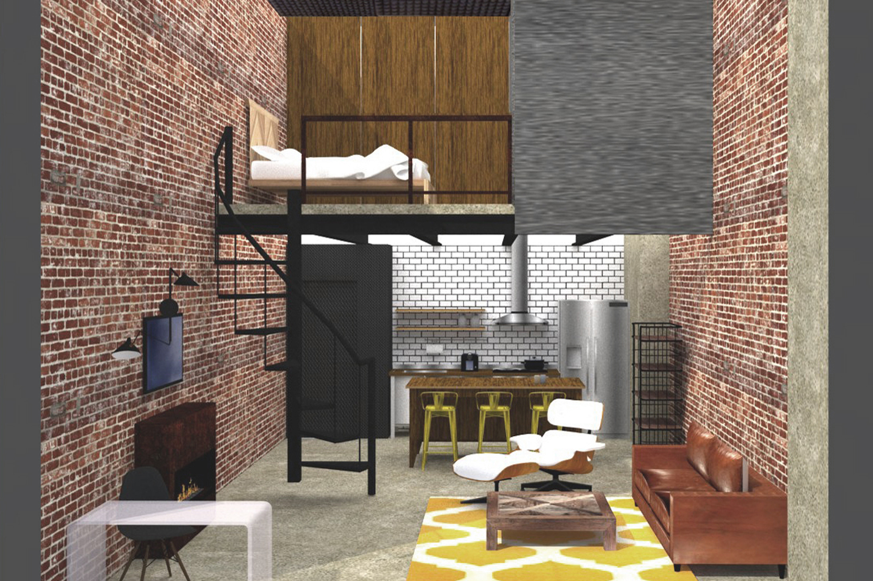 Reforma loft arquitectura interiorismo studiobmk (5)